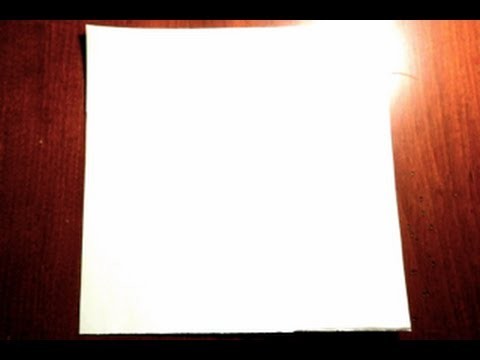 How To Turn Rectangular Paper Into a Square Sheet of Paper