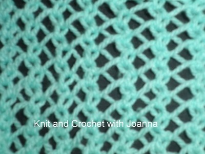 Knit pattern * ONE ROW LACE STITCH *