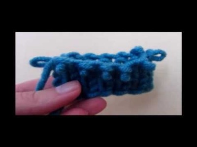 Learn to knit double sided rib
