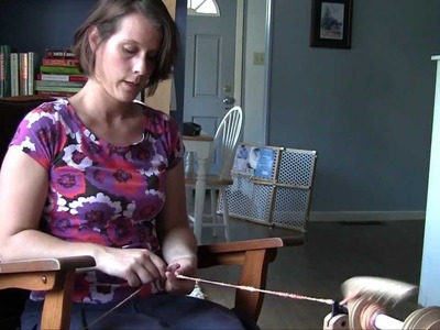 Plying Corespun With Thread