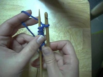 Provisional Cast On Short Cut ~ Knit