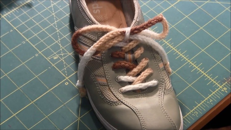 Shoe Laces (Spool Knitting)