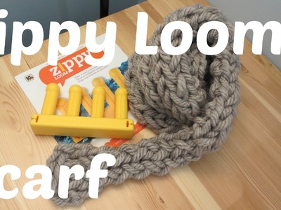 Zippy Loom Scarf