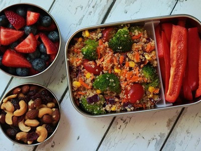 3 Healthy Quinoa Recipes | Back to School Lunch Ideas
