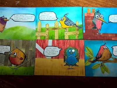 Bird Crazy Picture Book 1: Part 2–Creating the Birds (Tim Holtz)