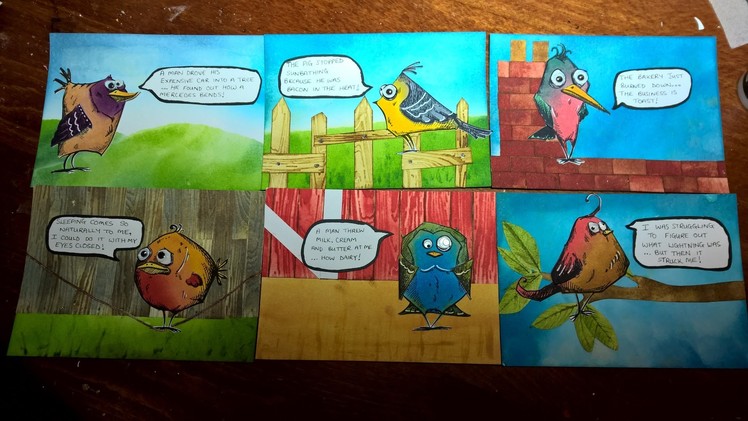 Bird Crazy Picture Book 1: Part 2–Creating the Birds (Tim Holtz)