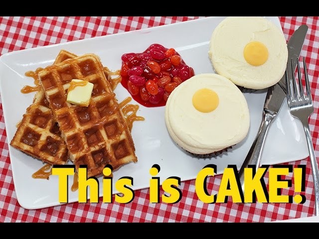 CAKE for BREAKFAST | Ultimate Candy Breakfast | Waffles, Eggs & Beans!