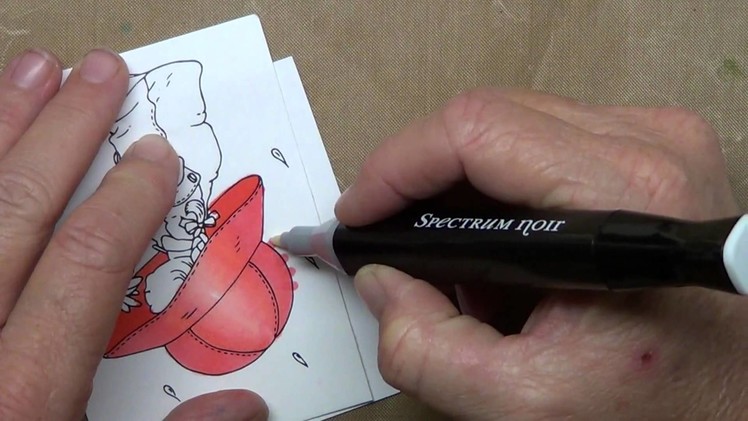 Correcting mistakes with the Spectrum Noir Blender Pen