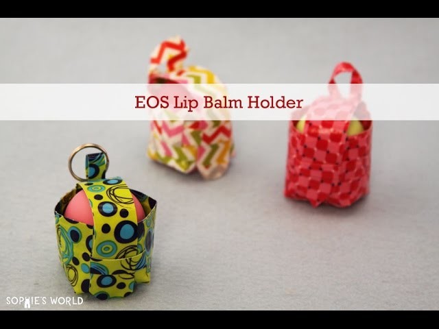 Duct Tape EOS Lip Balm Holder|Sophie's World