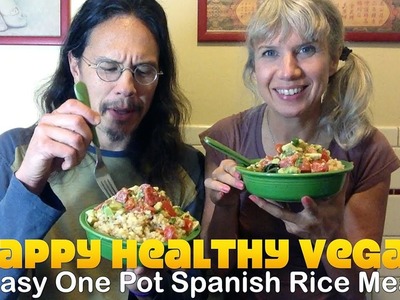 Easy Steamed Spanish Rice (Our Infamous WFF Meal)