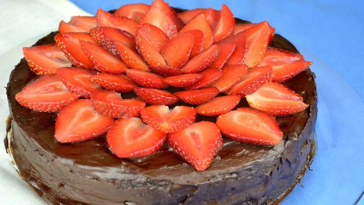 Healthy Flourless Chocolate Cake (Vegan) | Fablunch