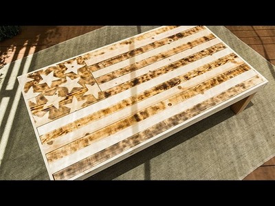 How To - American Flag Table - Home & Family