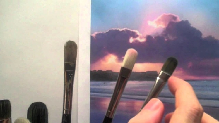 How to choose acrylic paint brushes - Acrylic painting techniques