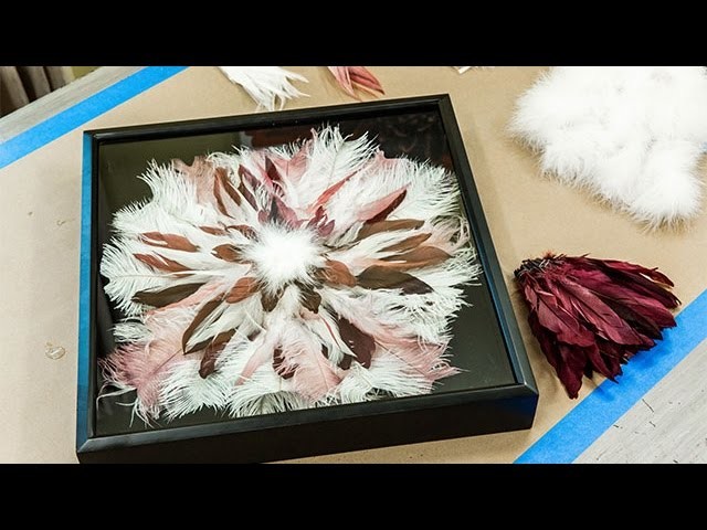 How To - DIY Feather Artwork - Home & Family