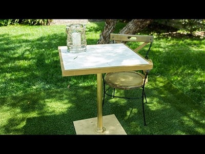 How To - DIY Mosaic Table - Home & Family