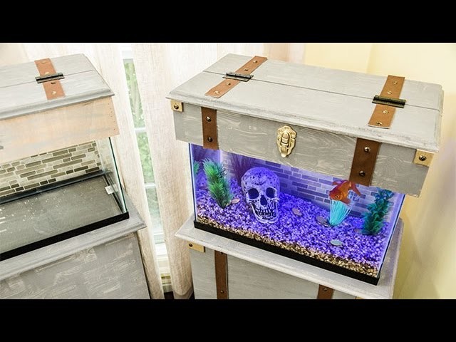 How To - DIY Pirate Chest Aquarium - Home & Family