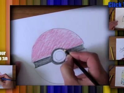 How To Draw a Pokeball (Easy) Pt1