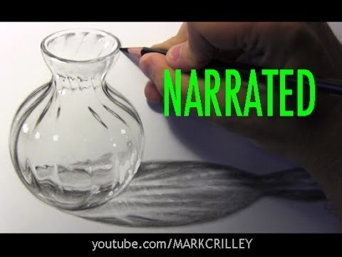 How to Draw Glass [Narrated Step-by-Step]