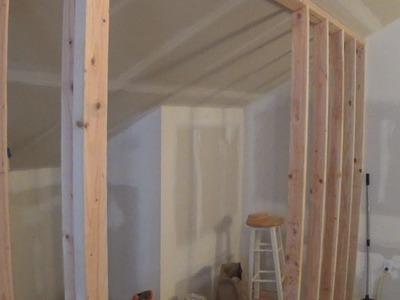 How to Frame a Wall with a Sloping Ceiling
