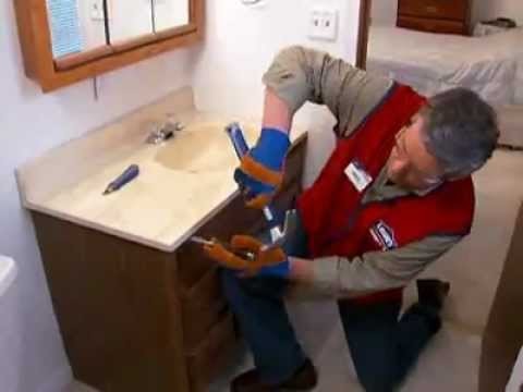 How To: Replacing a Vanity and Sink