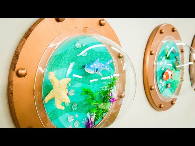 How To - Tanya Memme's DIY Submarine Window Wall Art - Home & Family