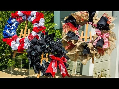How Top - Kenneth WingardÍs DIY Patriotic Wreaths - Hallmark Channel