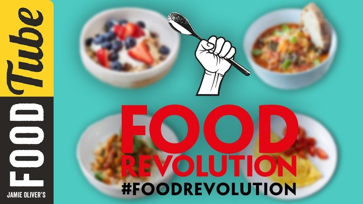 Jamie Oliver's 10 Food Revolution Recipes | #foodrevolution