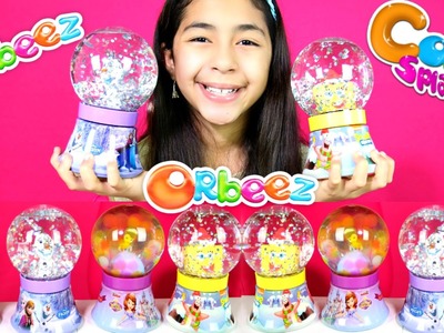 ORBEEZ and GLITTER Globes Spongebob Cinderella Olaf Sofia The First|B2cutecupcakes