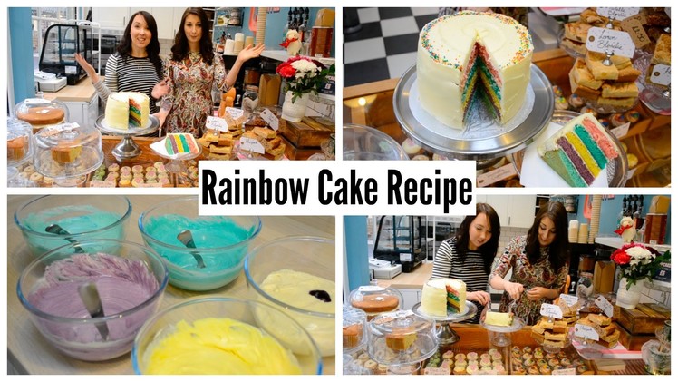 Pet Lamb Girls - Rainbow Cake Recipe