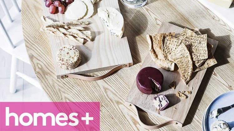 PRACTICAL IDEA: Serving board - homes+