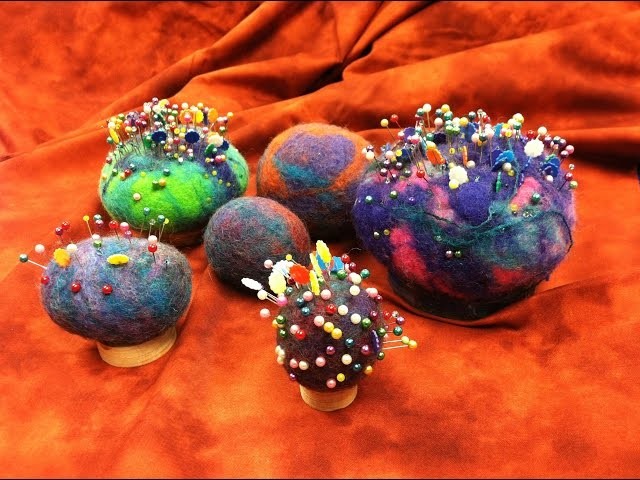 Quick Gift Making: Felted Wool Pinchusion