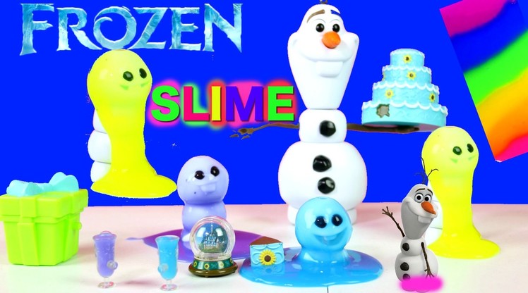 Slime Olaf's Birthday Party-B2cutecupcakes