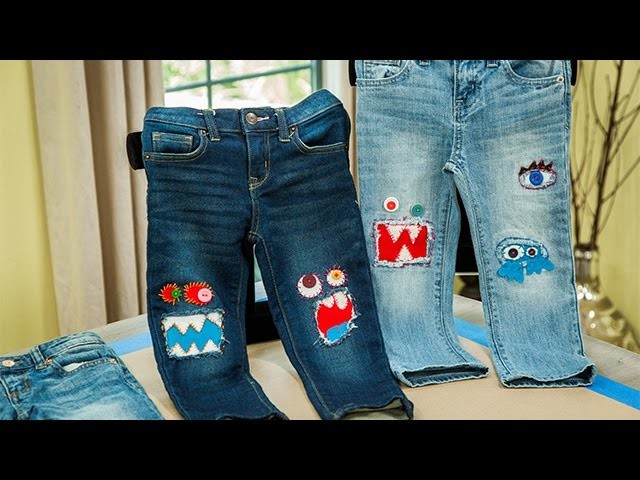 Tanya Memme's DIY Monster Knee Patches - Home & Family