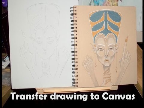 Transfer drawing to Canvas EASY