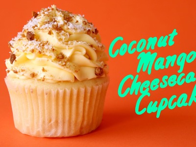 Coconut Mango Cheesecake Cupcakes | The Scran Line