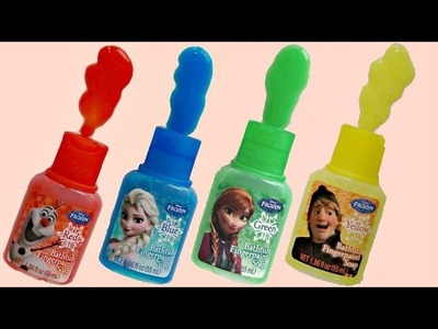 Disney Frozen Bathtub Fingerpaint Soap, Learn Colors, Fun with Anna, Elsa, Olaf, Kristoff. TUYC