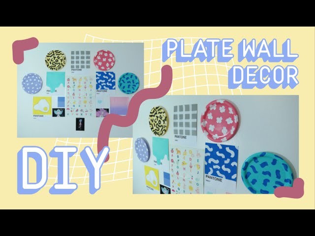 ✿ DIY PLATE WALL DECOR FOR SPRING ♡. BRINGEROFVICTORY