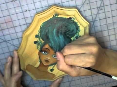 Fire, Earth, Wind, Water, and Void.  Speed Painting the 5 Element Goddesses!