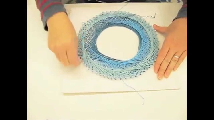 Geometric String art