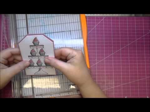 Happy Birthday Greeting Card using Sizzix stamps