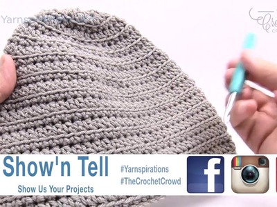 How to Crochet A Hat: Adult Ridges Family