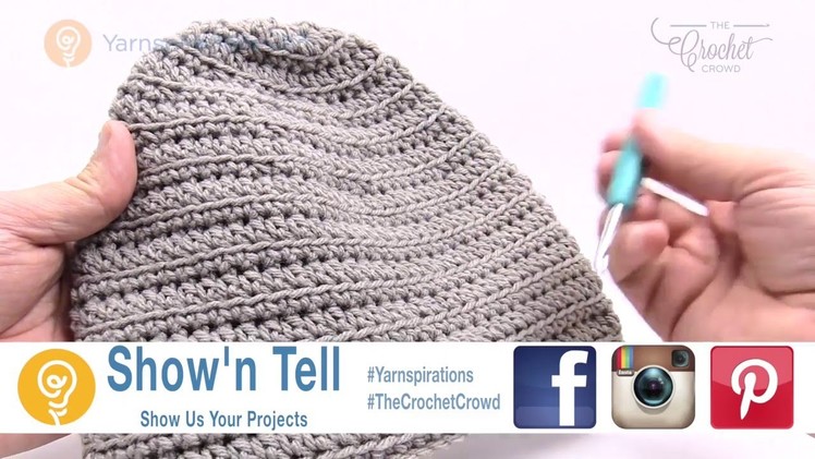 How to Crochet A Hat: Adult Ridges Family