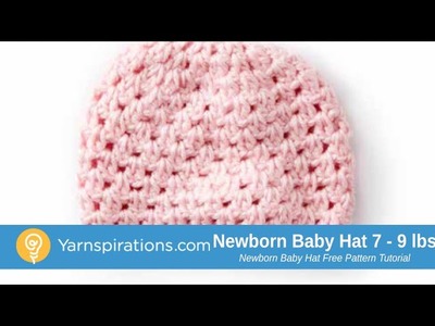 How to Crochet A Newborn Hat