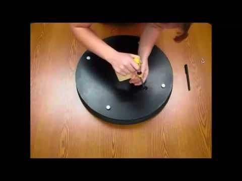 How to Install a Low Profile Lazy Susan