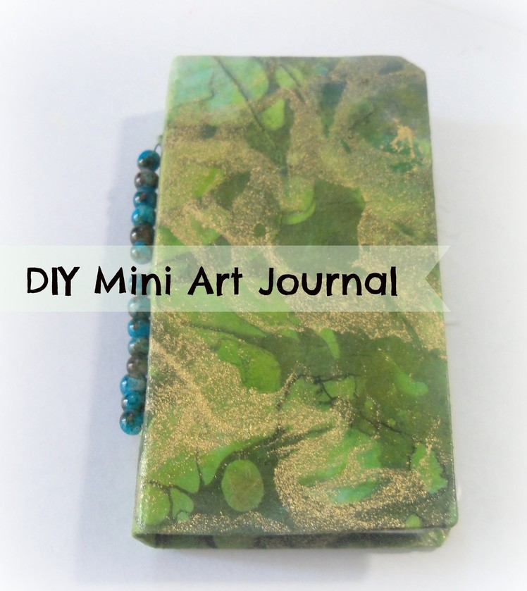 How to make a easy mini Art Journal