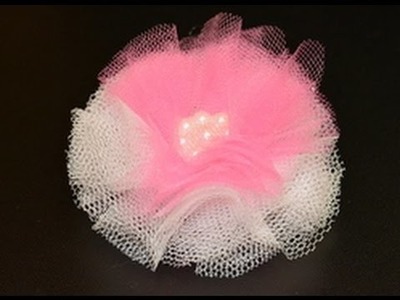 How to make a Tulle Flower