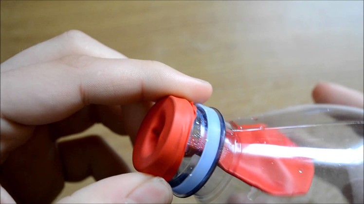 How To Make An Easy Slingshot Out Of a Water Bottle And a Balloon