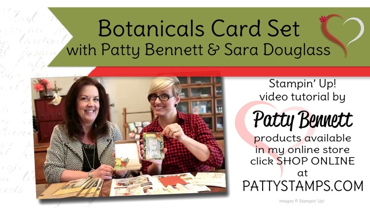 Note Cards in a Box - Botanical Garden - Patty Bennett & Sara Douglass