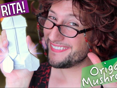 ORIGAMI MUSHROOM | DIY Rita! - How To Make It!