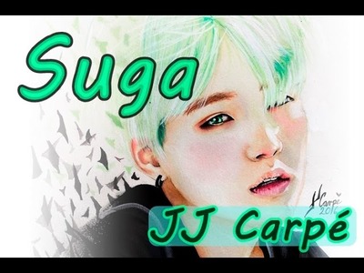 Suga BTS (Min Yoon Gi) (Speed Paiting) By JJ Carpé